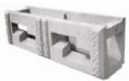 预制混凝土鱼巢式护坡